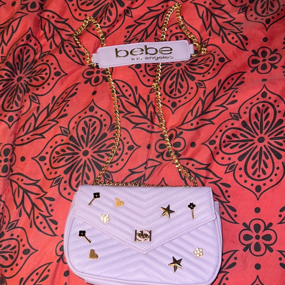 Purple Bebe purse 👛
